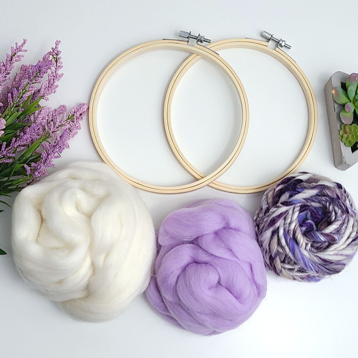 DIY Weaving Kits | Fiber Bundles - Blue Rhubarb Creations