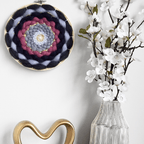 Handmade DIY Fiber Wall Art DIY Weaving Kit For Beginners - Smokey Purple Tones