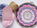 Handmade Course DIY Weaving Kit - Guided Tutorial for Woven Wall Hanging