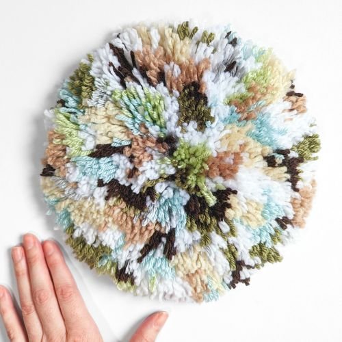 DIY Kit | Fiber Art Kit | Latch Hook | Latch Hook Kit - BlueRhubarb